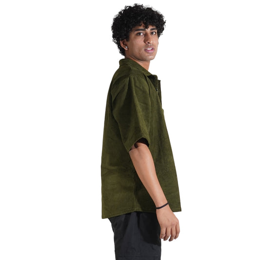 Hypebeast Green Men Shirt