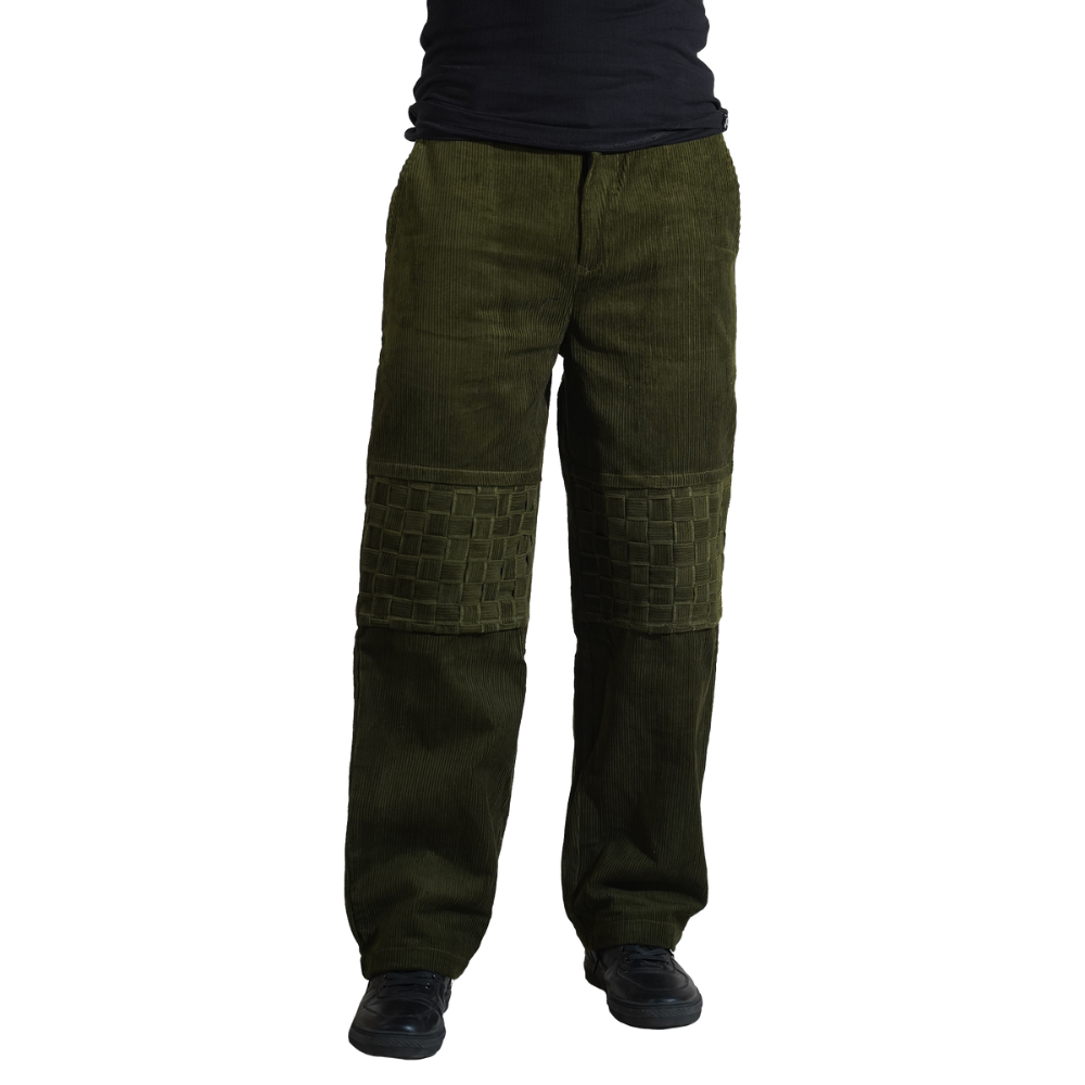 Hypebeast Green Men Pant