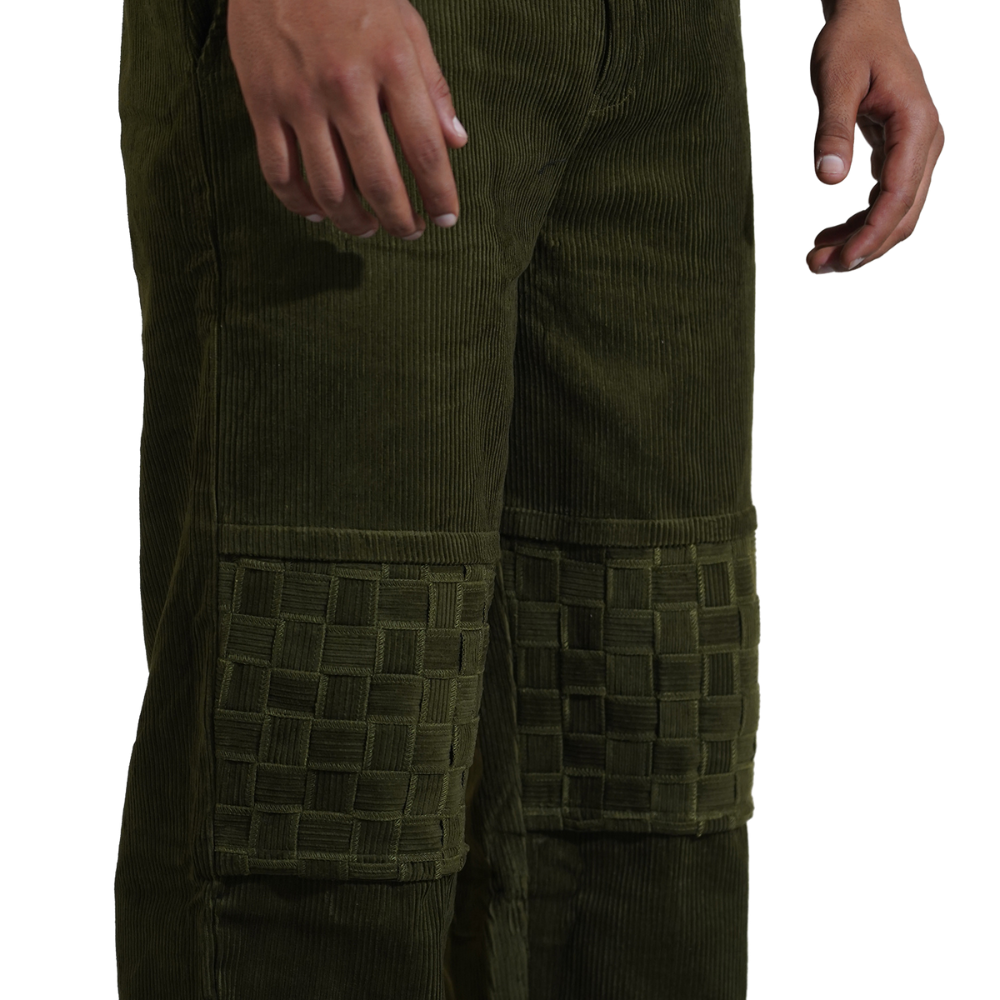 Hypebeast Green Men Pant