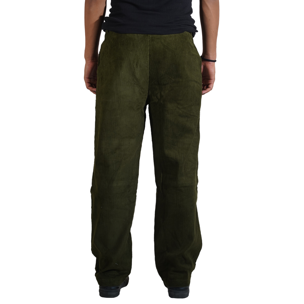 Hypebeast Green Men Pant
