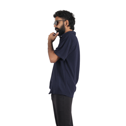 Valazure – Textured Blue Men Shirt
