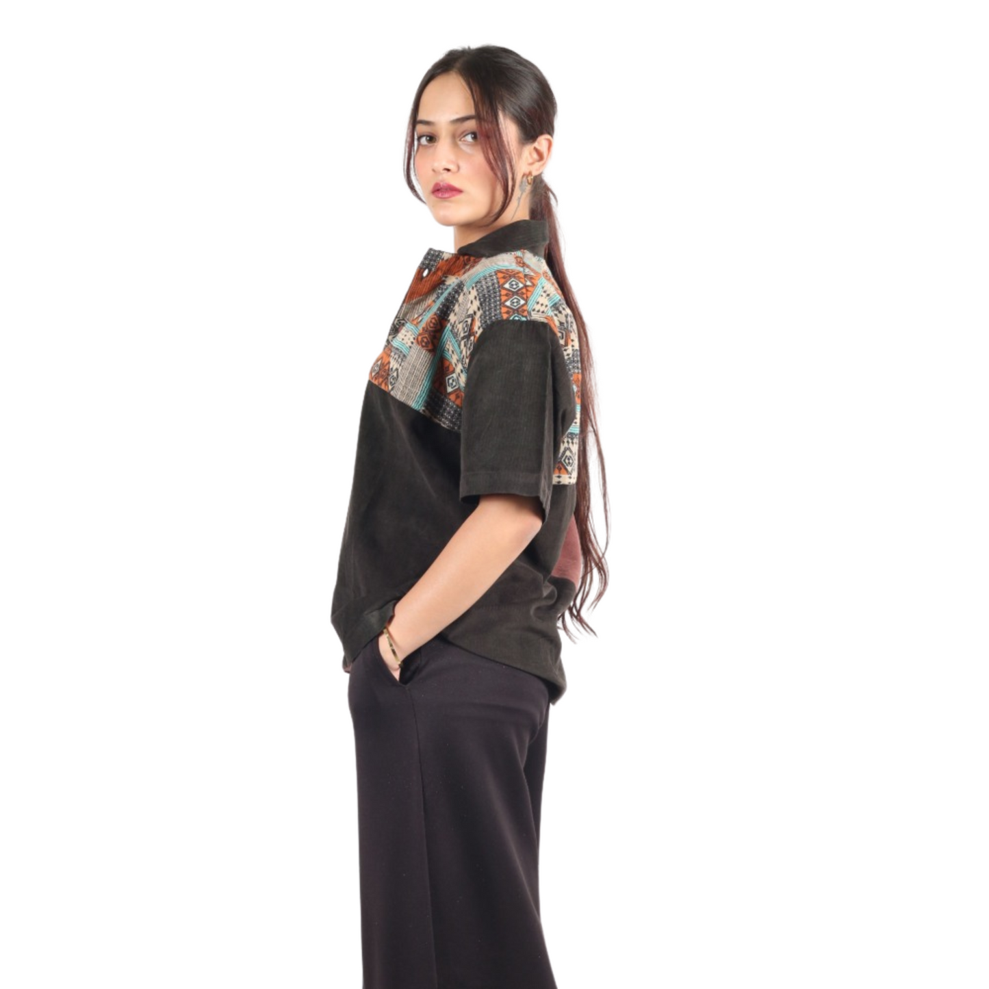 Spunk Style Maroon Women's Shirt
