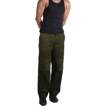 Hypebeast Green Men Pant