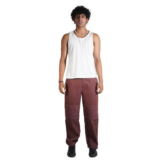 Hypebeast Maroon Men Pant