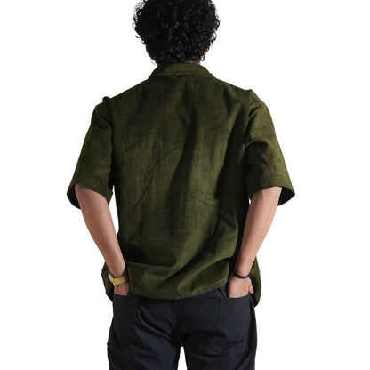 Hypebeast Green Men Shirt