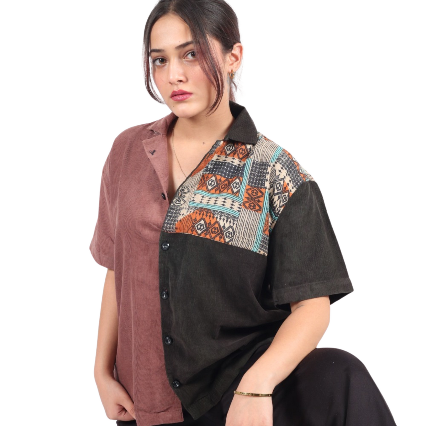 Spunk Style Maroon Women's Shirt