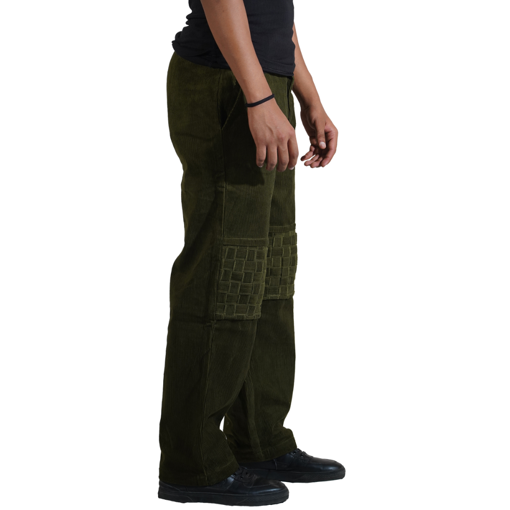 Hypebeast Green Men Pant