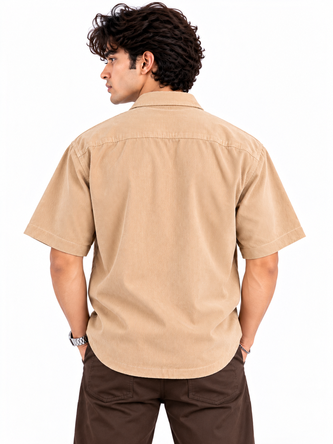 EarthTone Corduroy Men Shirts