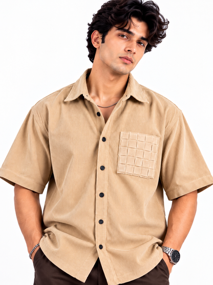 EarthTone Corduroy Men Shirts