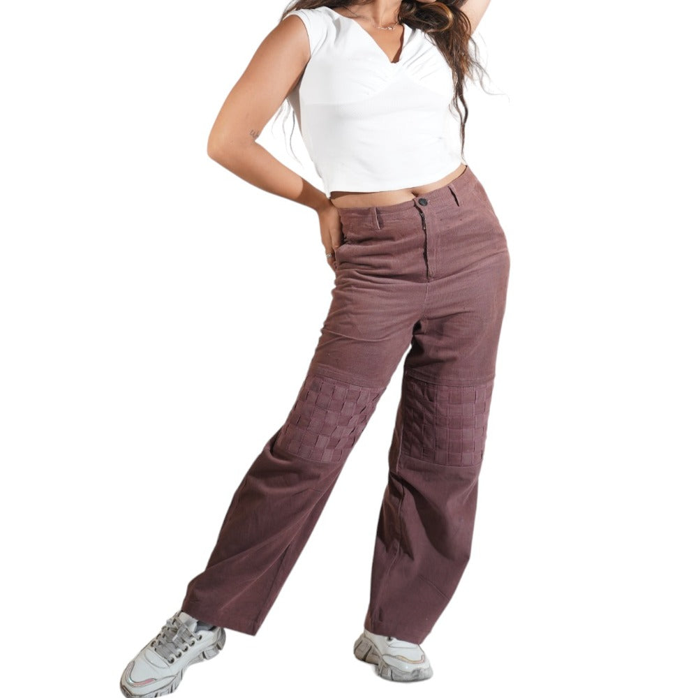 Hypebeast Maroon Women's Pant