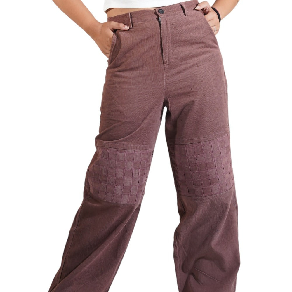 Hypebeast Maroon Women's Pant