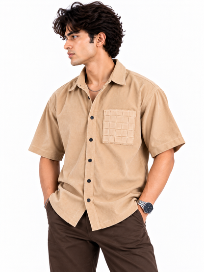 EarthTone Corduroy Men Shirts